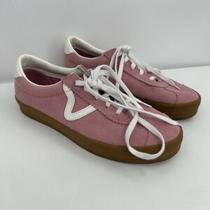 Vans Sport Low Shoe Size Womens 9 Mens 7.5 Pink Gum Sole Low Top 90s Retro Skate